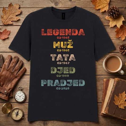 Personalizirana Majica Za Tatu I Djeda