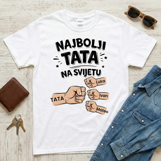 Personalizirana majica Najbolji Tata Na Svijetu
