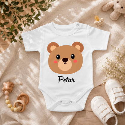 Bodi za Bebe sa Životinjama i Imenom