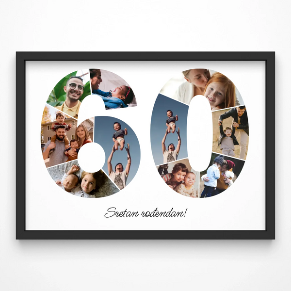 Foto kolaž za 60. rođendan (60-69)